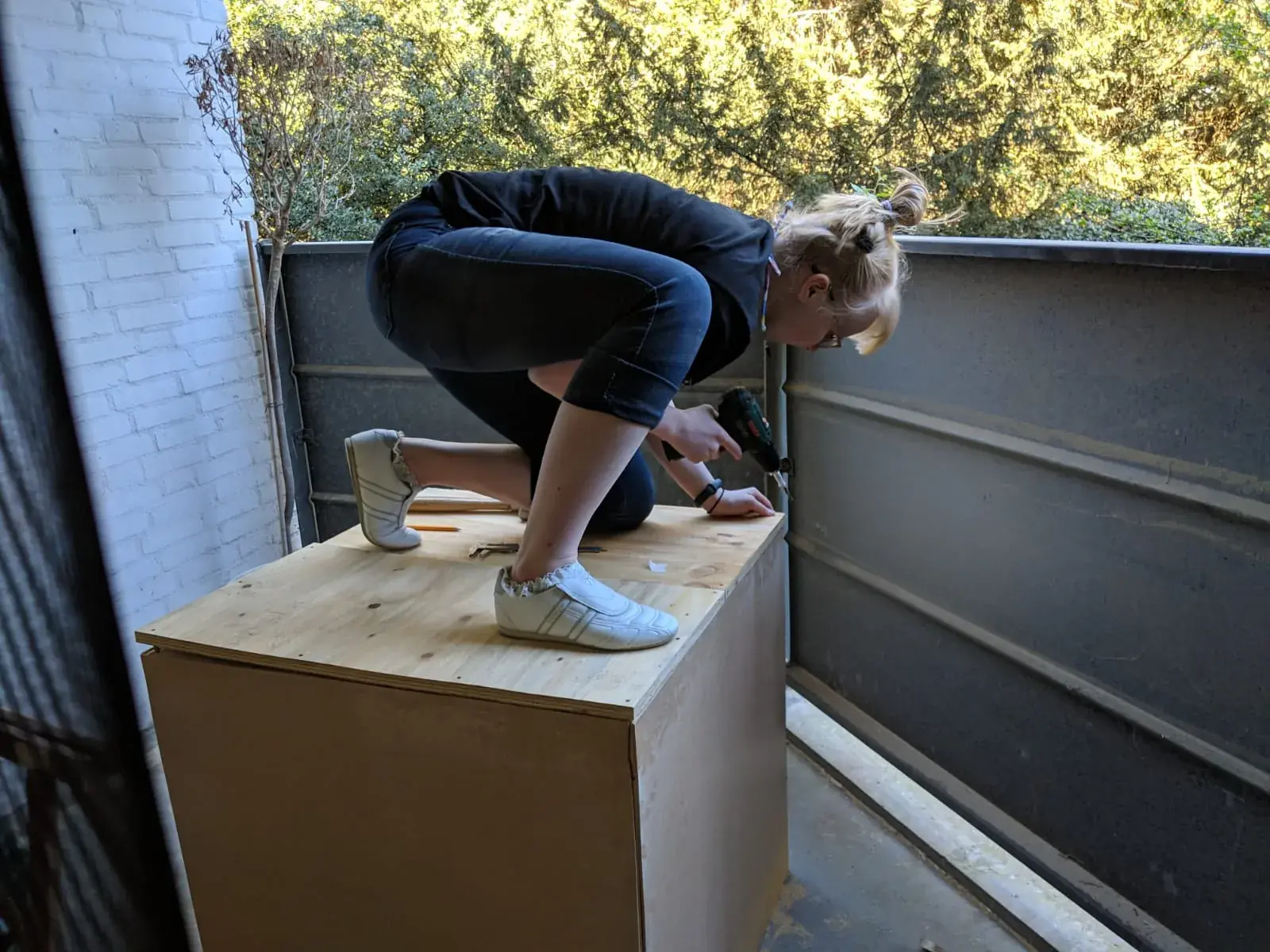 Let small girls play with big boy tools