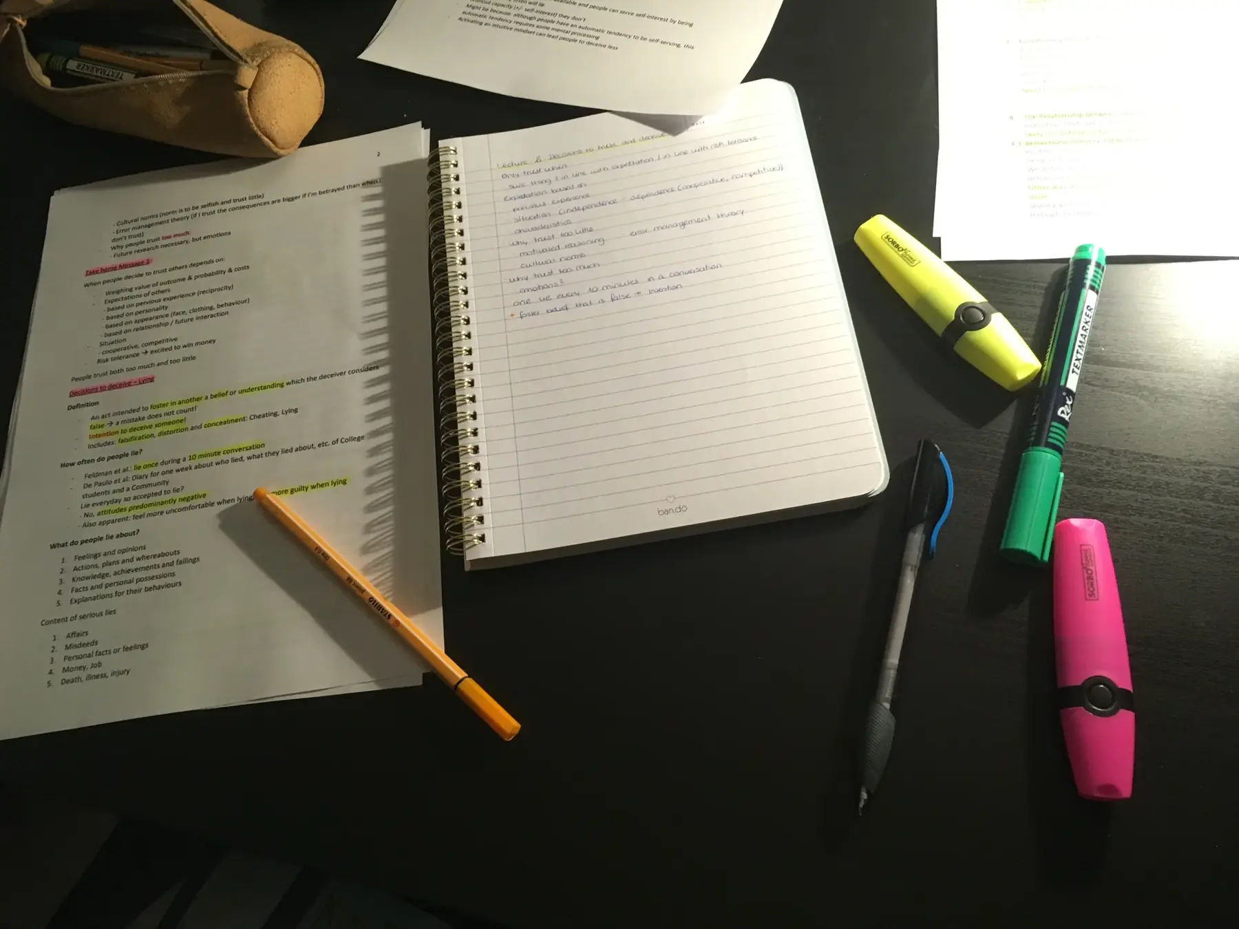 Note-Taking Habits